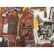 Basquiat Litografia off set cm 50x70 certificata edizione Rupert