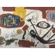 Basquiat Off set lithograph cm 50x70 certified Rupert edition