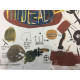 Basquiat Off set lithograph cm 50x70 certified Rupert edition