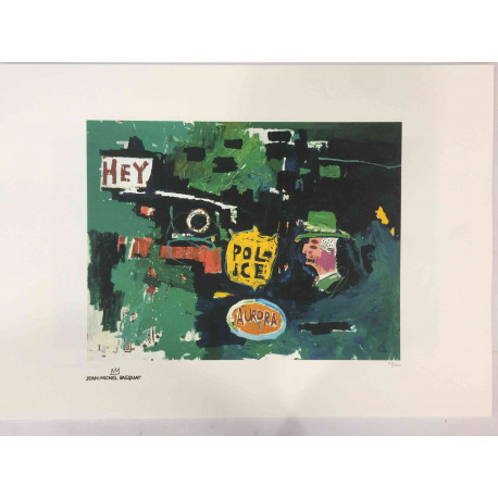 Basquiat Litografická súprava 50x70 cm certifikovaná Rupert edition