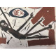 Basquiat Off set lithograph cm 50x70 certified Rupert edition