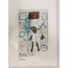 Litografia Basquiat off set 50x70 cm edição Rupert certificada