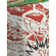 Basquiat Off set lithograph cm 50x70 certified Rupert edition