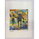 Basquiat Off set lithograph cm 50x70 certified Rupert edition