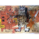 Basquiat Off set lithograph cm 50x70 certified Rupert edition