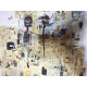Basquiat Off set lithograph cm 50x70 certified Rupert edition
