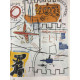 Basquiat Litografia off set cm 50x70 certificata edizione Rupert