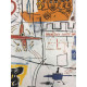 Basquiat Litografia off set cm 50x70 certificata edizione Rupert