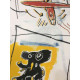 Basquiat Litografia off set cm 50x70 certificata edizione Rupert