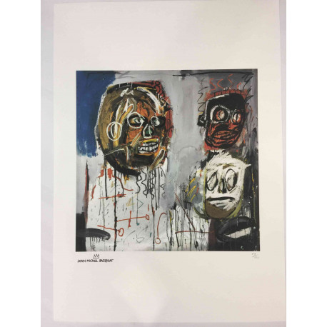 Basquiat Off set lithograph cm 50x70 certified Rupert edition
