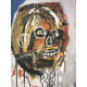 Basquiat Off set lithograph cm 50x70 certified Rupert edition