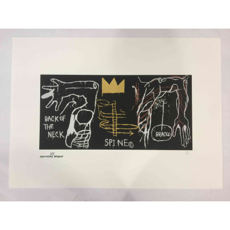 Basquiat Litografická súprava 50x70 cm certifikovaná Rupert edition