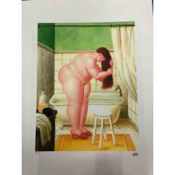 Fernando Botero Litografia off set cm 50x65  certificata