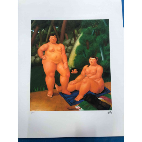 Fernando Botero Litografia offsetowa 50x65 cm certyfikowana