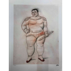Fernando Botero Lithografie off set 50x65 cm gecertificeerd