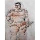 Fernando Botero Lithografie off set 50x65 cm gecertificeerd