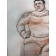 Fernando Botero Lithografie off set 50x65 cm gecertificeerd