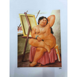 Fernando Botero Litografia off set cm 50x65  certificata