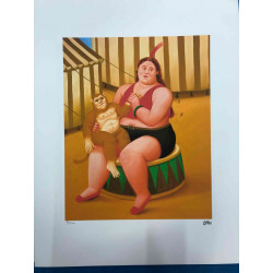 Fernando Botero Litografia off set 50x65 cm certificat