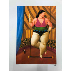 Fernando Botero Litografia off set 50x65 cm certificat