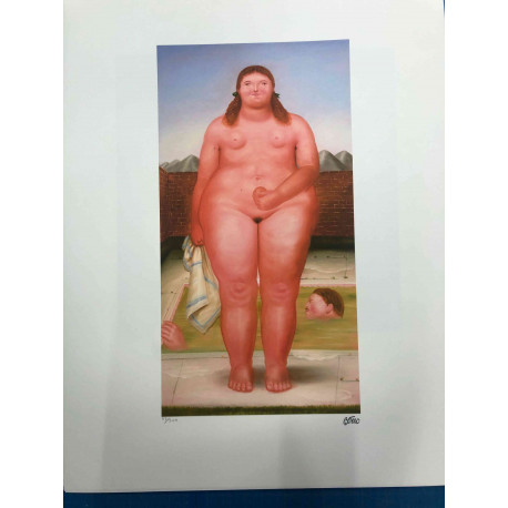 Fernando Botero Litografia off set 50x65 cm certificada