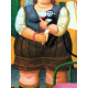 Fernando Botero 50x65 cm-ko off-set litografia ziurtagiria