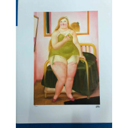 Fernando Botero Litografia off set cm 50x65  certificata