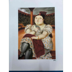 Fernando Botero Litografia off set 50x65 cm certificat