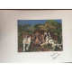 Antonio Ligabue lithograph off set 50x70 cm