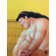 Fernando Botero 50x65 cm-ko off-set litografia ziurtagiria