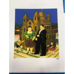 Fernando Botero Litografia off set cm 50x65  certificata