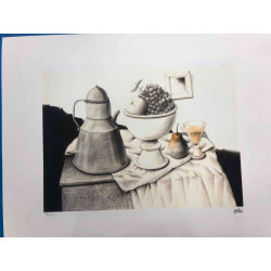 Litografická ofsetová súprava Fernando Botero certifikovaná 50x65 cm