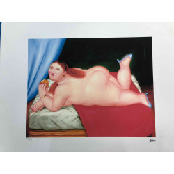 Fernando Botero Lithographie Offset 50x65 cm zertifiziert
