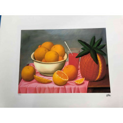 Fernando Botero Litografía off set 50x65 cm certificada