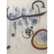 Joan Miro Lithograph off set 56x76 cm certified