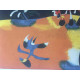 Joan Miro  Litografia off set cm 56x76  certificata