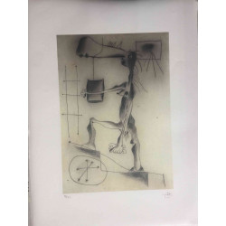 Joan Miro Lithographie hors set 56x76 cm certifiée