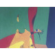 Joan Miro Lithografie off set 56x76 cm gecertificeerd