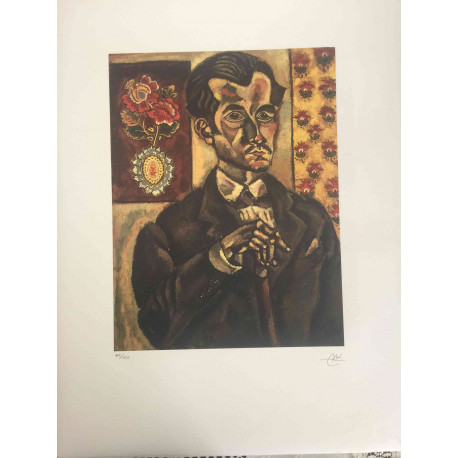 Litografická súprava Joan Miro certifikovaná 56x76 cm