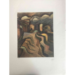 Conjunt de litografia de Joan Miró 56x76 cm certificat