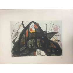 Joan Miro Litografia offsetowa 56x76 cm certyfikowana
