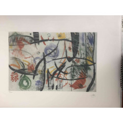 Litografia Joan Miro off set 56x76 cm certificada