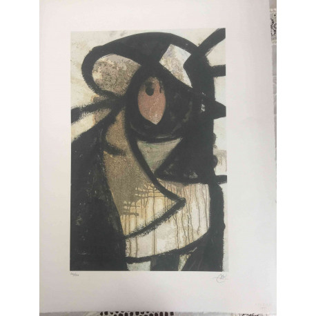 Joan Miró Litografía off set 56x76 cm certificada