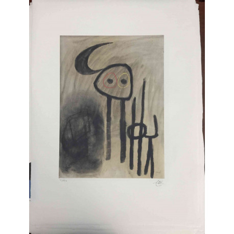 Conjunt de litografia de Joan Miró 56x76 cm certificat