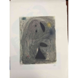 Conjunt de litografia de Joan Miró 56x76 cm certificat