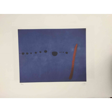 Litografia Joan Miro off set 56x76 cm certificada