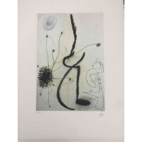 Joan Miró Litografía off set 56x76 cm certificada