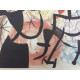 Joan Miro Lithographie hors set 56x76 cm certifiée