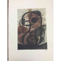 Joan Miro Lithographie hors set 56x76 cm certifiée