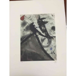 Litografia Joan Miro off set 56x76 cm certificada